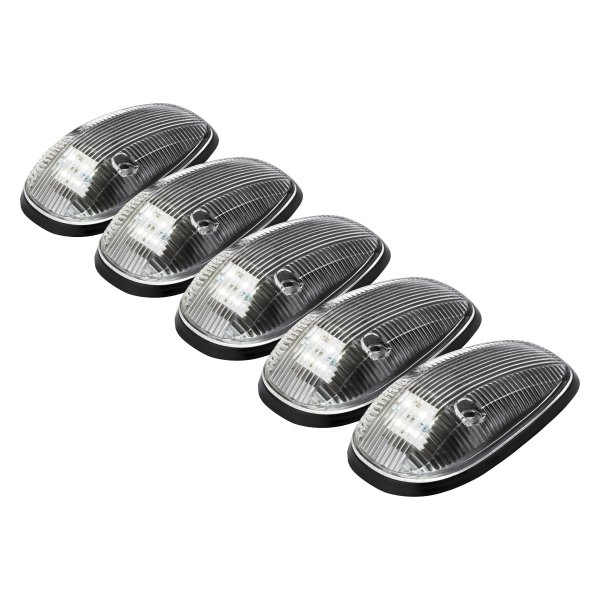 Lumen® - Black LED Cab Roof Lights, Dodge Ram