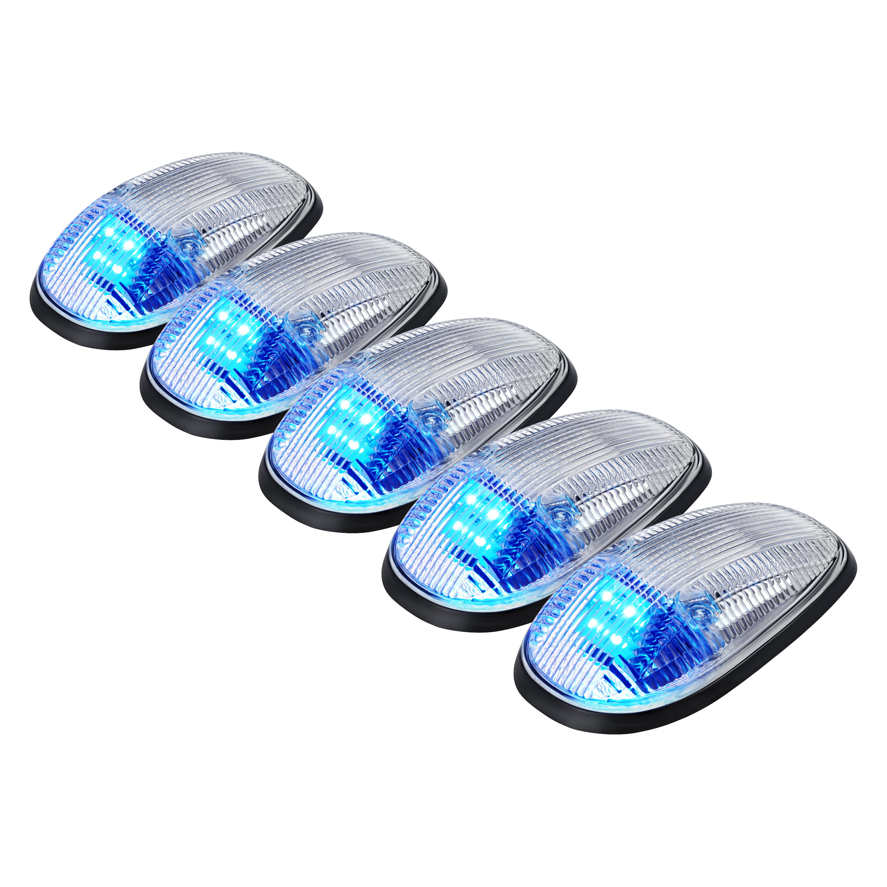 Lumen® 88-1001270 - Chrome LED Cab Roof Lights