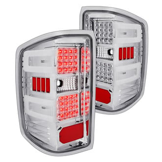 Lumen® 88-1001322 - Chrome Dual LED Tail Lights