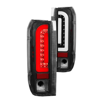 Lumen® - Black Fiber Optic LED Tail Lights