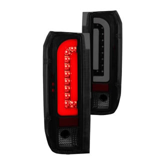 Lumen® - Black/Smoke Fiber Optic LED Tail Lights