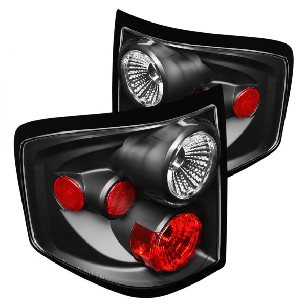 Lumen® - Black/Red Euro Tail Lights