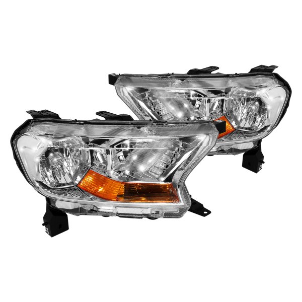 Lumen® - Chrome Euro Headlights, Ford Ranger