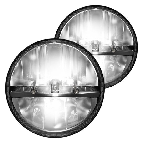 Lumen® - 7" Round Chrome Projector LED Headlights