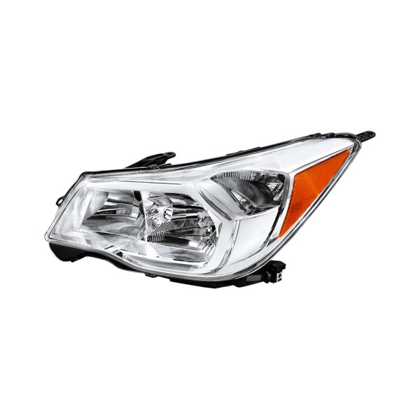 Lumen® - Driver Side Chrome Factory Style Headlight, Subaru Forester