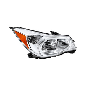 Lumen® 88-1001926 - Passenger Side Chrome Factory Style Headlight