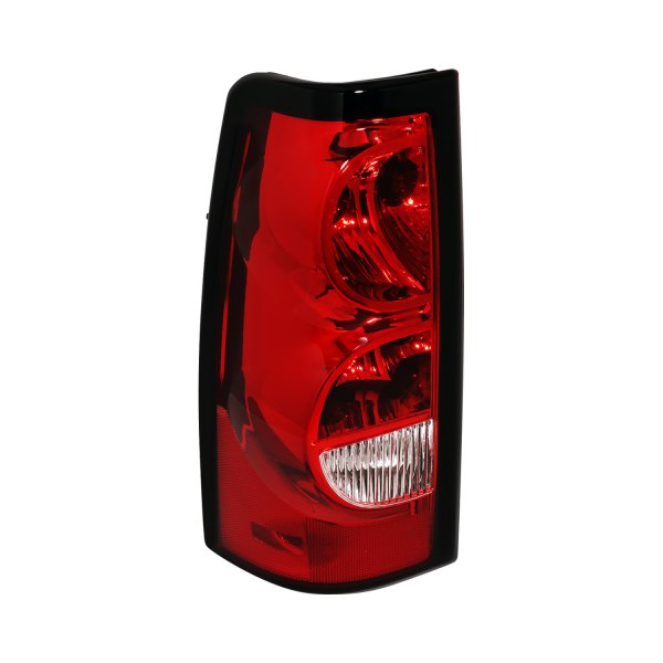 Lumen® - Driver Side Chrome/Red Factory Style Tail Lights