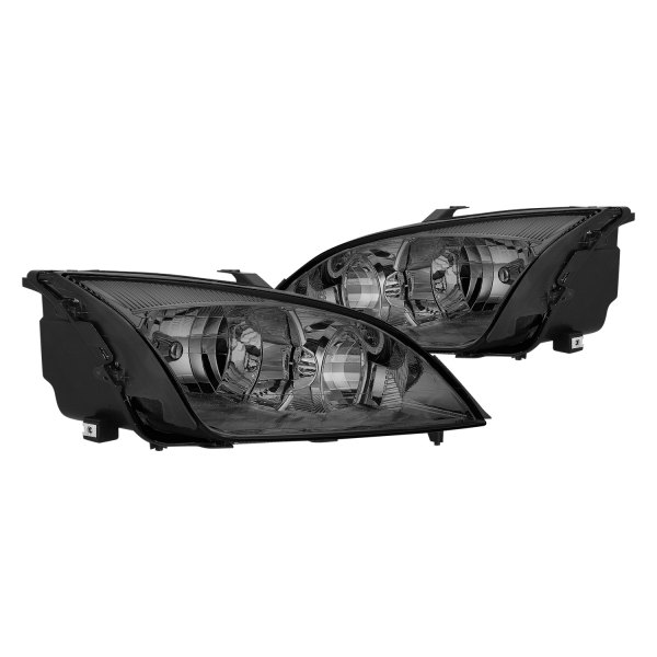 Lumen® - Chrome/Smoke Euro Headlights