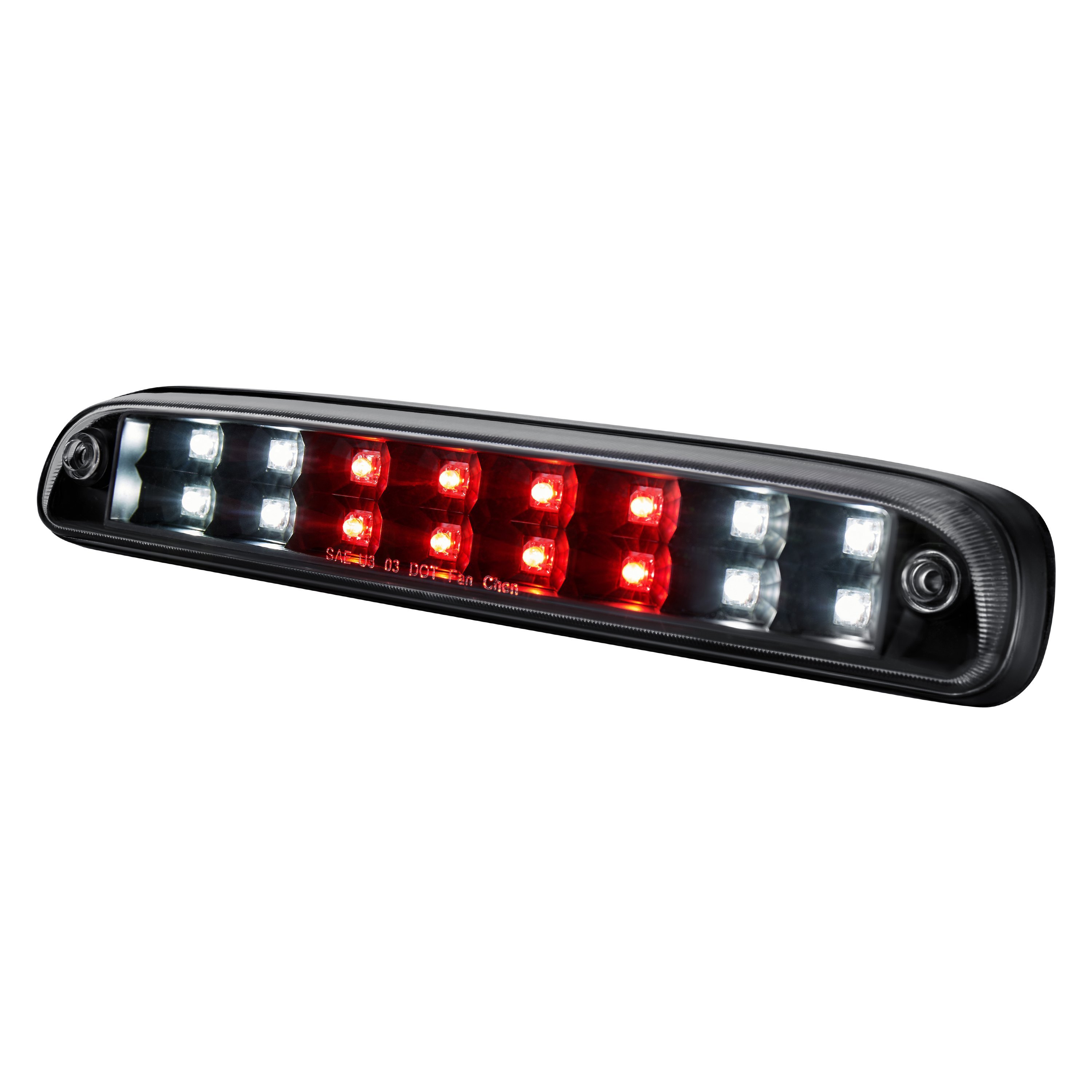 Lumen® Ford Ranger 1993 Black LED 3rd Brake Light