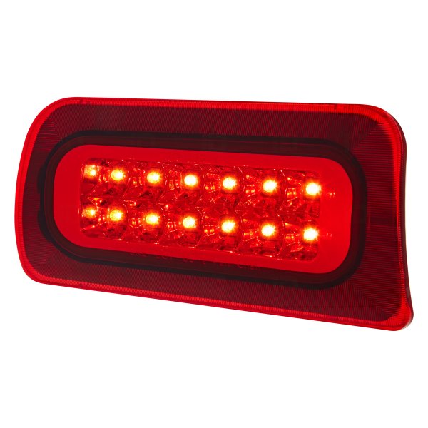 Lumen® - Black/Chrome Red LED 3rd Brake Light