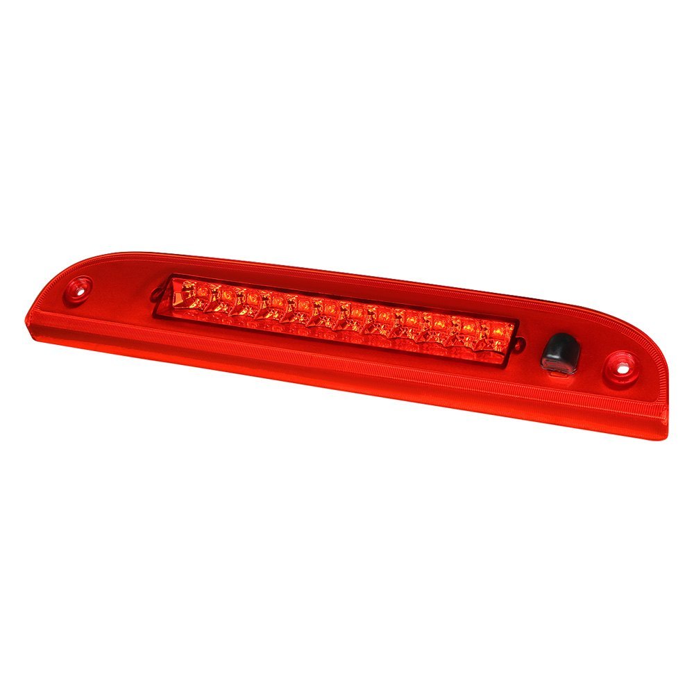 Lumen® Ford Escape 2011 Chrome/Red LED 3rd Brake Light