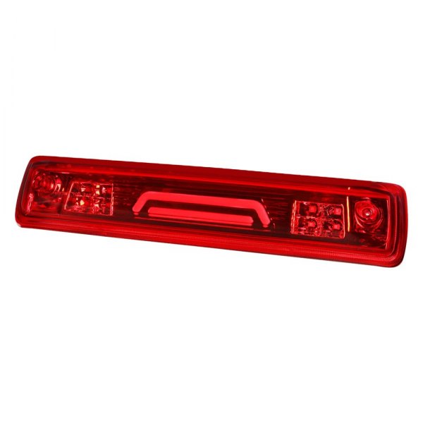 Lumen® - Black/Chrome Red Fiber Optic LED 3rd Brake Light