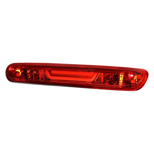 Lumen® - Chrome/Red Fiber Optic LED 3rd Brake Light