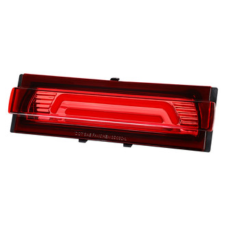 Lumen® - Chrome/Red Fiber Optic LED 3rd Brake Light