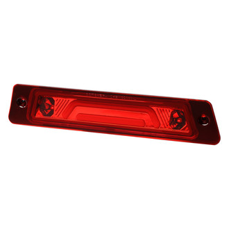 Lumen® - Chrome/Red Fiber Optic LED 3rd Brake Light