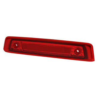 Lumen® - Chrome/Red Fiber Optic LED 3rd Brake Light