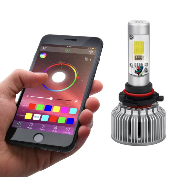 Lumen® - App Controlled RGB LED Conversion Kit (9005 / HB3)