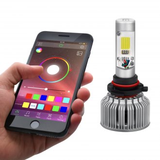 Lumen® - App Controlled RGB LED Headlight Conversion Kit