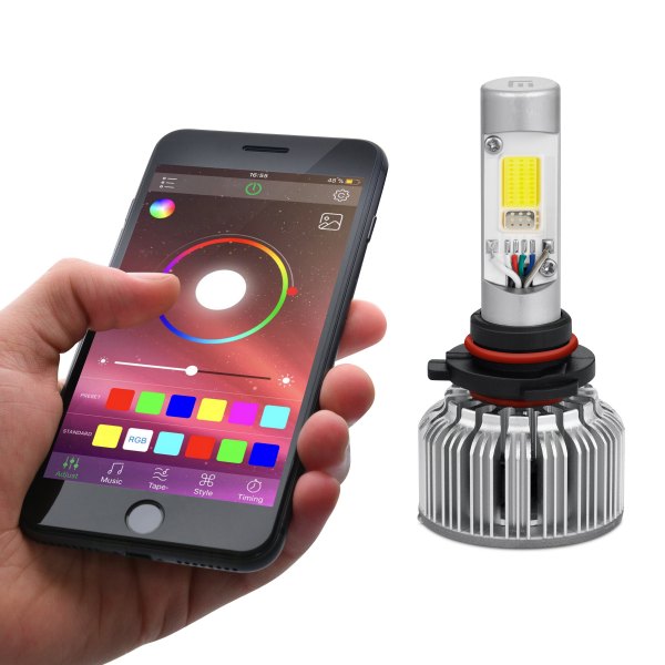 Lumen® - App Controlled RGB LED Conversion Kit (9006 / HB4)