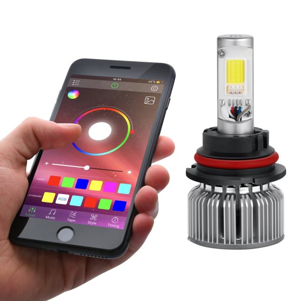 Lumen® - App Controlled RGB LED Conversion Kit (9007 / HB5)