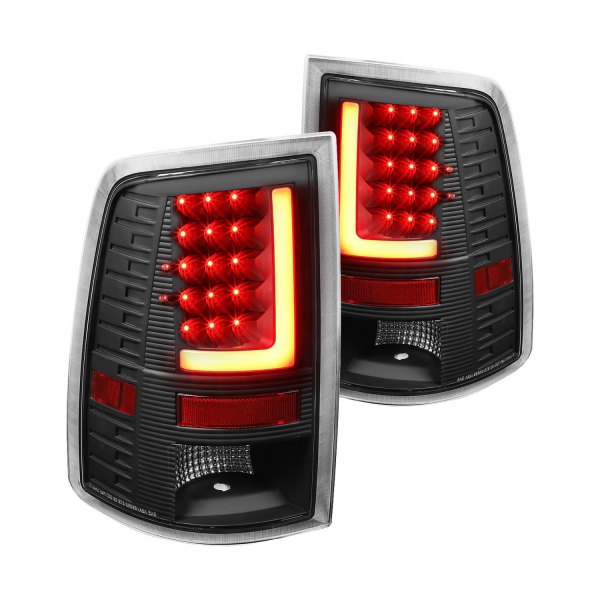 Lumen® - Black Fiber Optic LED Tail Lights