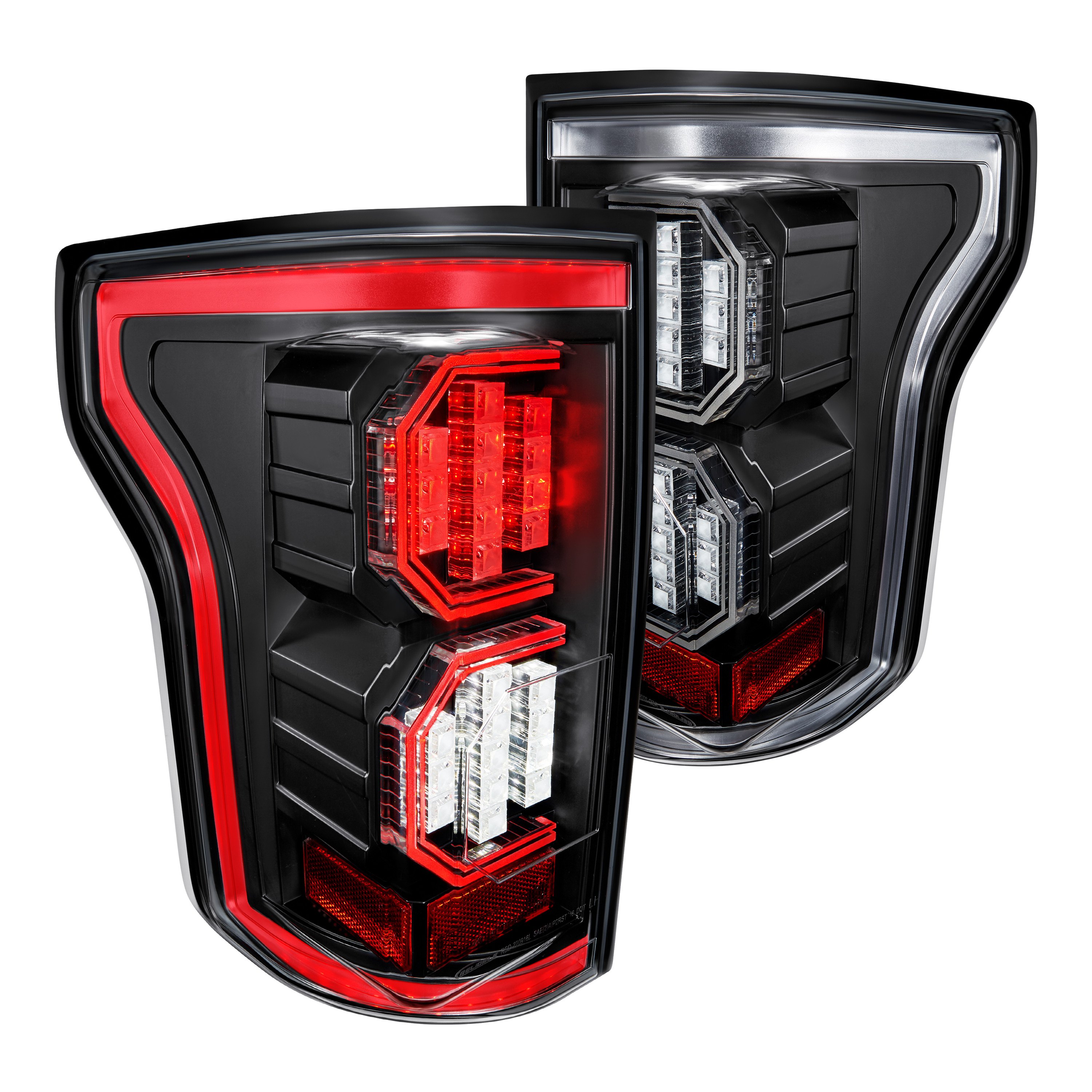 Lumen® Black LED Tail Lights