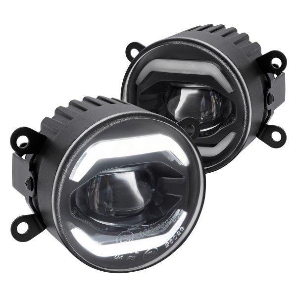 Lumen® - 3.5" Round Projector LED Fog Lights with DRL