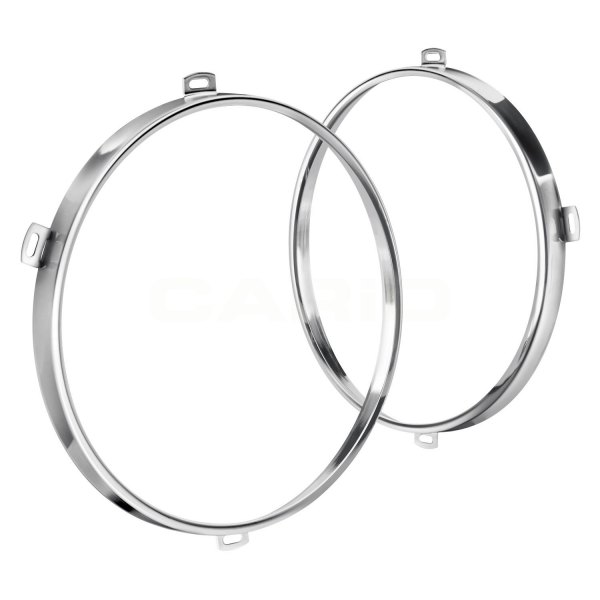 Lumen® - Chrome Headlight Retaining Rings