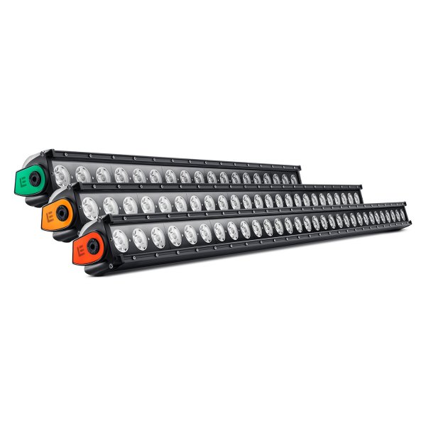 Lumen® - Single Row LED Light Bar with Illuminated End Caps (30", 40", 50")