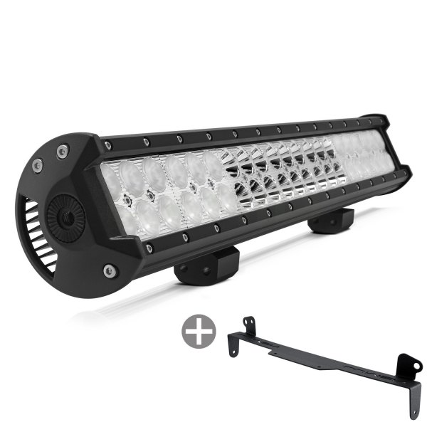 Lumen® - Bumper Mounted 20" 126W Dual Row LED Light Bar