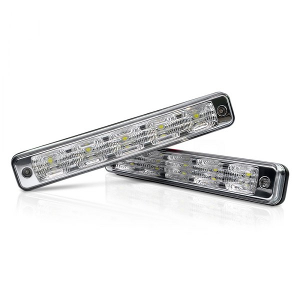 Lumen® - 7.5" Rectangular LED Daytime Running Lights with Auto On/Off