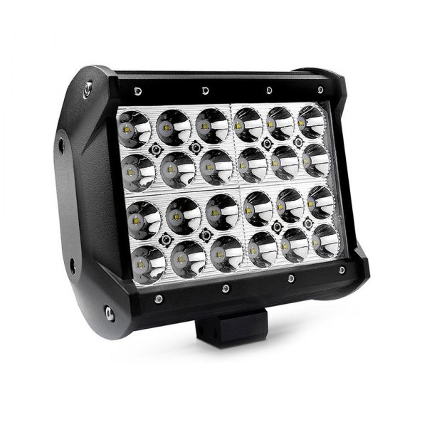 Lumen® - 6.5" 72W Dual Row Spot Beam LED Light Bar