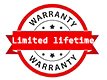 Backed by a limited lifetime warranty