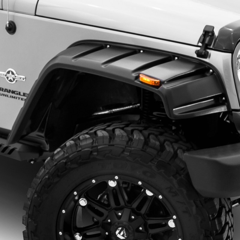 Lund® - Jeep TJ (Canadian-market Wrangler) / Wrangler 1997 Elite Series RX- Jeep Rivet Style Front and Rear Fender Flares