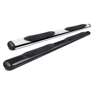 Lund® - 4" Cab Length Oval Straight Tube Steps
