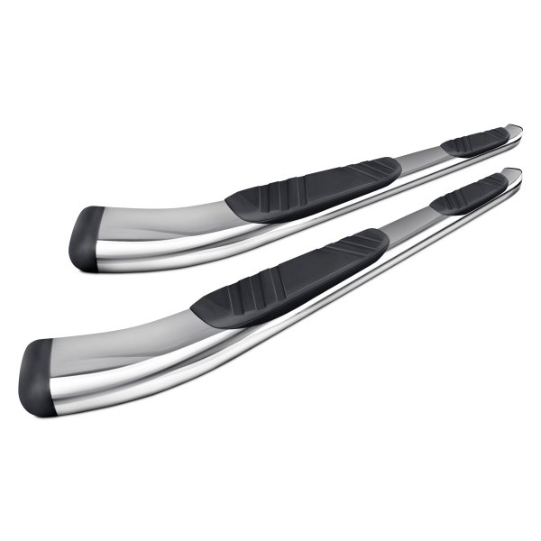 Lund® - 5" Composite ABS Chrome Oval Bent Tube Steps