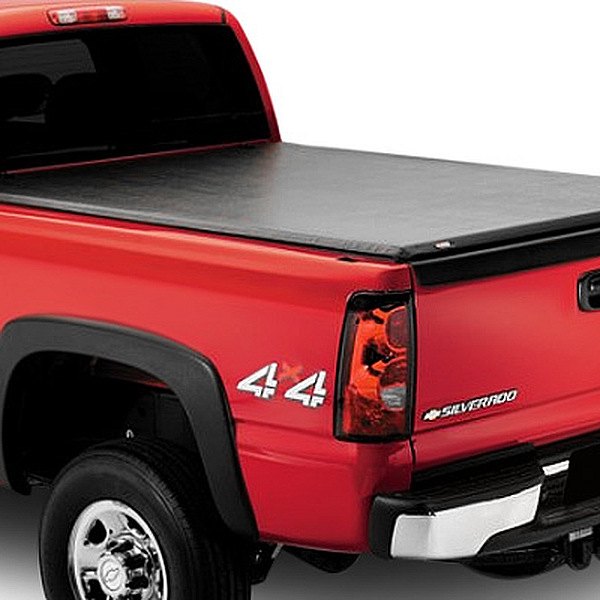 Lund® Chevy Silverado 2020 Genesis Soft Roll Up Tonneau Cover