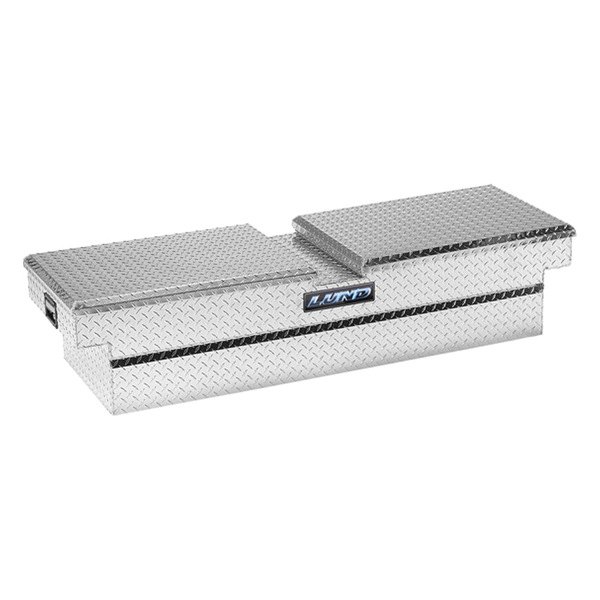 Lund® - ECL Series Standard Wide Dual Lid Gull Wing Crossover Tool Box