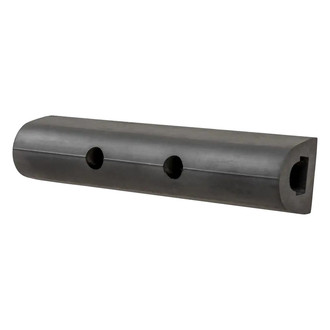 Luverne® - 10" Impact™ Black Rubber Bumper Strip for Impact Shock-Absorbing Rear Bumper Guard and Step