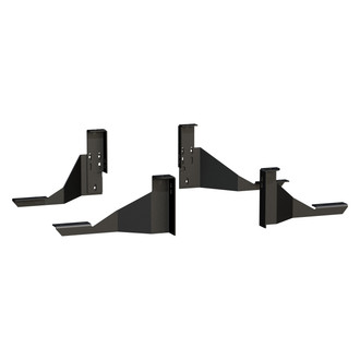 Luverne® - Grip Step™ and Regal 7™ Step Boards Black Mounting Brackets