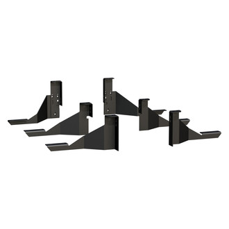 Luverne® - Grip Step™ and Regal 7™ Step Boards Black Mounting Brackets