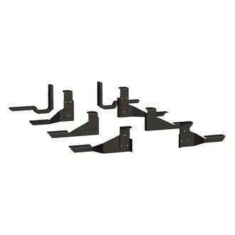 Luverne® - Grip Step™ and Regal 7™ Step Boards Black Mounting Brackets