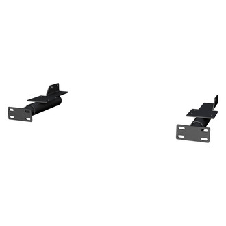 Luverne® - Black Mounting Brackets for Impact Shock-Absorbing Rear Bumper Guard and Step