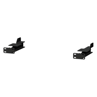Luverne® - Black Mounting Brackets for Impact Shock-Absorbing Rear Bumper Guard and Step