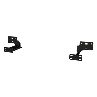 Luverne® - Black Mounting Brackets for Impact Shock-Absorbing Rear Bumper Guard and Step