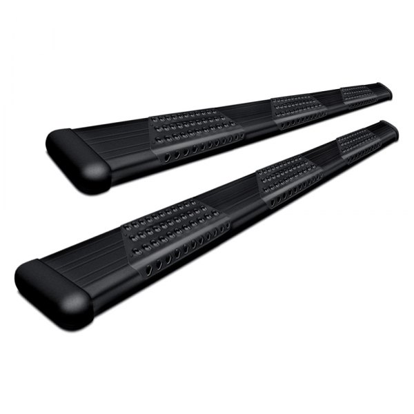 Luverne® - 6" O-Mega II™ Black Oval Side Bars