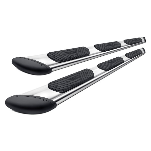 Luverne® - 7" Regal™ Wheel-to-Wheel Polished Oval Running Boards