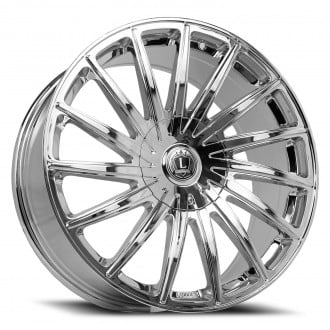 LUXXX ALLOYS® LUX 40V Wheels - Chrome Rims - LUX40V20855115120+18B
