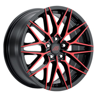 MACH PERFORMANCE® - MP40 Gloss Black with Red Machined Face