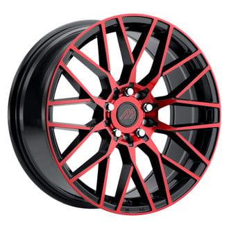 MACH PERFORMANCE® - MP41 Gloss Black with Red Machined Face
